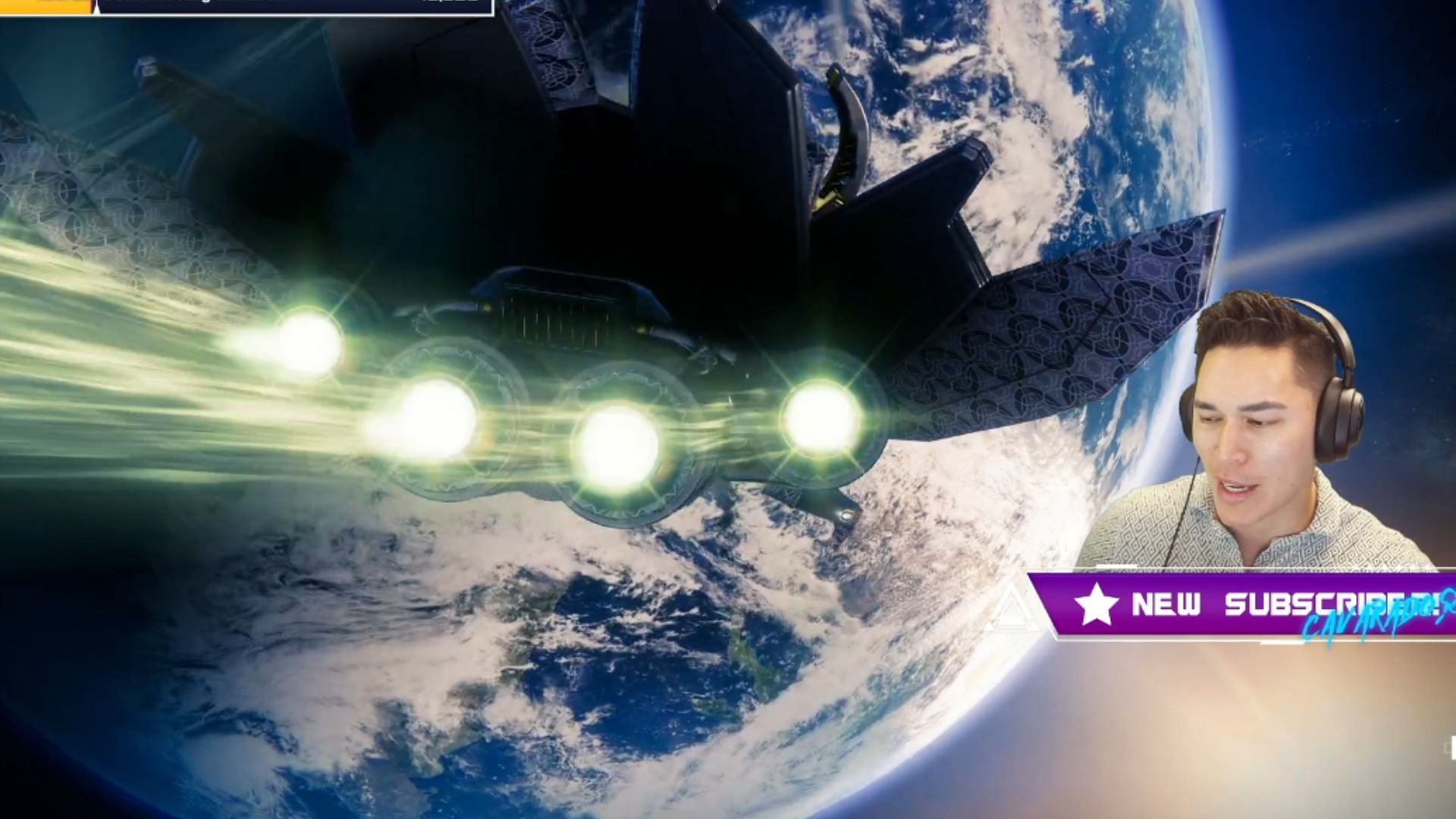 Aztecross playing Destiny while interacting with viewers in his chatbox (Image via Twitch/Aztecross)